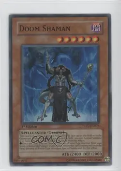 Doom Shaman 1st Ed. YuGiOh Tactical Evolution #TAEV-EN025 2007 - Image 1