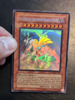 Yu-Gi-Oh! GHOST RARE CARD RED DRAGON ARCHFIEND / ASSAULT MODE CRMS-EN004 NM/VLP - Image 3
