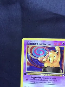 Pokemon Cards: Gym Heroes 1st Edition Common: Sabrina's Drowzee 92/132 - Image 2