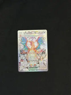 Pokemon Charizard EX Sir Obsidian Flames Full Art Scarlet & Violet Card 223/197 - Image 1