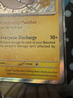 Pokemon TCG Pachirisu 138/091 Paldean Fates Baby Shiny Holo Rare Card NM - Image 5