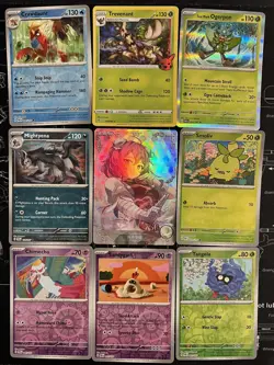 Rare Sexy Anime Waifu Card and 8 Holographic pokemon cards - Image 1