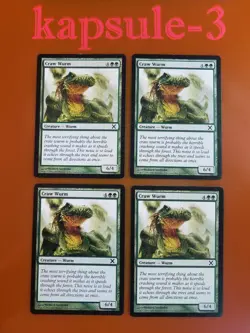 4x Craw Wurm | 10th Edition | MTG Magic Cards - Image 1