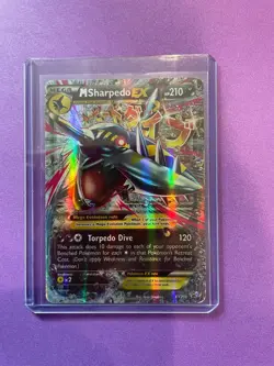 M Sharpedo EX XY200 XY200 Holo Pokemon Card 2017 Promo LP - Image 1