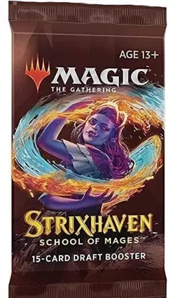 Magic: The Gathering Draft Booster Pack of 15 Cards MTG STRIXHAVEN 2021 NEW - Image 1