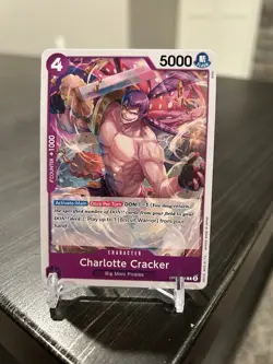 OP08-064 Charlotte Cracker : Common English One Piece TCG Card : OP08: Two Legen - Image 1