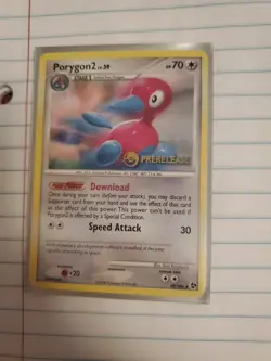 Porygon2 Prerelease Promo - Great Encounters 49/106 - Pokemon Card TCG NM - Image 1