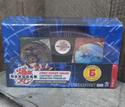2008 NOS Bakugan Battle Brawlers Card Power House Booster Premium Sealed Set - Image 1