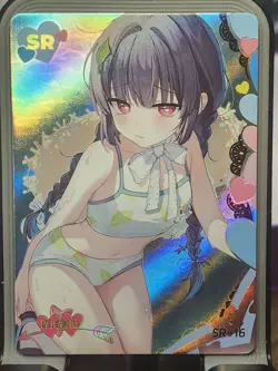 Femme Fatale Card Goddess Story Anime Waifu SR SR-16 Miyu Kasumizawa - Image 1