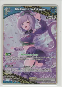 Nekomata Okayu - Double Rare Hololive Card hBP02-041 RR - Image 1