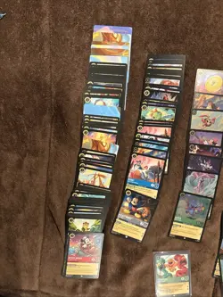 120 Card Lot Of Disney Lorcana Azurite Sea! See Description For Card Lot Details - Image 2