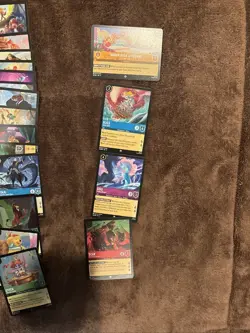 120 Card Lot Of Disney Lorcana Azurite Sea! See Description For Card Lot Details - Image 4