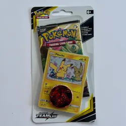 2x Sealed TEAM UP Blister Packs (Pikachu SM162 + Mimikyu SM163) Pokemon Cards - Image 3