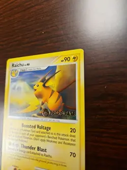 Pokemon Raichu Prerelease Stamp Promo Platinum Arceus Set 27/99 NM Card - Image 3