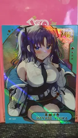 GODDESS STORY SENPAI HAVEN 4 MR-009 HAYASE YUUKI ANIME WAIFU CARD - Image 1