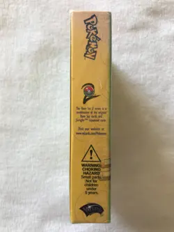 Pokemon Card Base Set 2, LIGHTNING BUG Theme Deck WOTC 1999-2000, Factory Sealed - Image 4