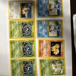 Vintage 1999 Pokemon TCG Card Lot of 63 Picachu, Chameleon, Woodpecker - Image 2