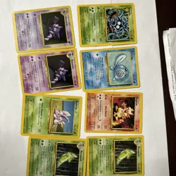 Vintage 1999 Pokemon TCG Card Lot of 63 Picachu, Chameleon, Woodpecker - Image 3