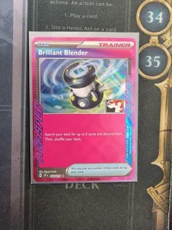 Brilliant Blender 164/191 Prize Pack Series Cards Holo - Image 1
