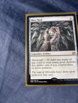 Magic the Gathering - MOX OPAL - Modern Masters 2015 Regular Mythic Rare Card - Image 1