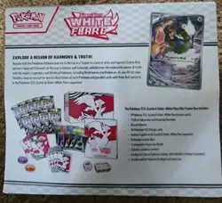 Pokemon TCG Card Scarlet & Violet 10.5 WHITE FLARE Elite Trainer Box -NEW SEALED - Image 2