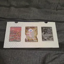 🔥 Pokemon Scarlet & Violet 151 - Mew/Mewtwo 3-Card Set - Exclusive Sealed Set! - Image 1