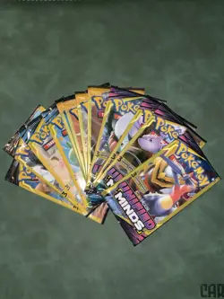 Pokemon Sun Moon Team Up 3-Card Mini Booster Pack Lot Factory Sealed - Image 3