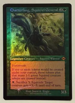 Chatterfang, Squirrel General Retro Foil - Mythic - Modern Horizons II MTG - Image 1