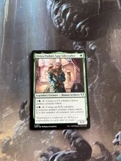 MTG Oviya Pashiri, Sage Lifecrafter [Commander Masters, Near Mint] - Image 1