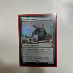 Generous Patron, Extended Art, Rainbow FOIL, NM, MTG Magic, Secret Lair, # 768 - Image 1