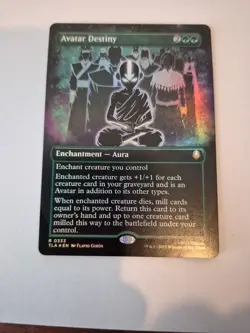 1x Avatar Destiny - Foil - Borderless R MTG Avatar: The Last Airbender 333 NM x1 - Image 1