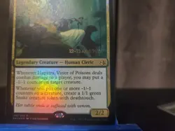 Hapatra, Vizier of Poisons - AKH Prerelease Stamped Promo - FOIL MTG Magic LP - Image 2