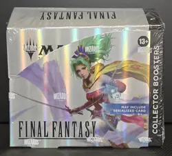 Magic The Gathering TCG Final Fantasy Factory Sealed Collector Booster - Image 1
