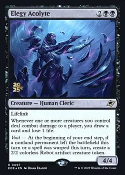 Elegy Acolyte - Foil Prerelease Promo EOE NM MTG - Image 1
