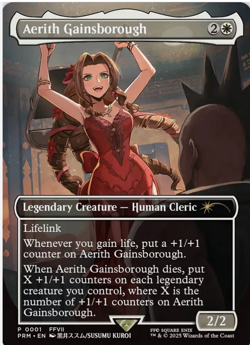 Aerith Gainsborough MTG Final Fantasy RC Promo NM Rare Non-foil FF presale - Image 1