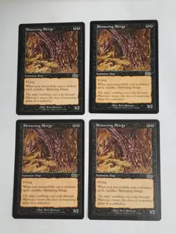 MTG Playset 4x Skittering Skirge (Urza's Saga/Black/C) - BGM - Image 1