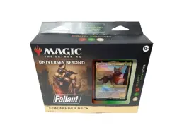 MTG Magic Universes Beyond: Fallout Commander Deck Scrappy Survivors NEU OVP - Image 1