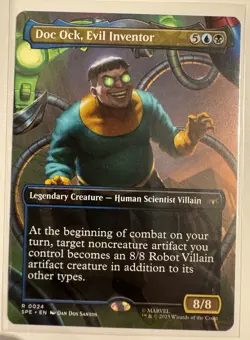 Doc Ock, Evil Inventor (Borderless) Marvel's Spider-Man Regular NM - Image 1