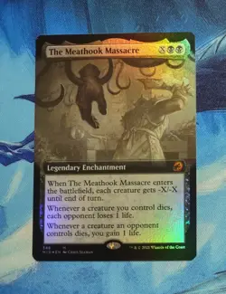 The Meathook Massacre (Extended Art) Innistrad: Midnight Hunt Foil - Image 1