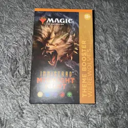 Magic The Gathering INNISTRAD MIDNIGHT HUNT WEREWOLVES THEME BOOSTER PACK MTG - Image 1