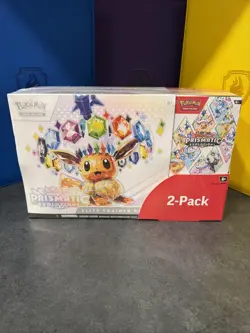 Pokemon TCG Prismatic Evolutions ETB with Booster Bundle *NEW SEALED* - Image 1