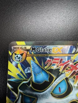 Mega M Glalie EX BREAKthrough 156/162 Full Art Ultra Rare Pokemon TCG 2015 MP - Image 4