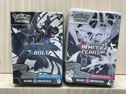 Pokemon TCG: Black Bolt, White Flare - Booster Bundle Lot of 2 - Image 1