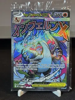 Pokemon Mega Charizard X ex 023 + Oricorio ex Phantasmal Flames UPC Promo Sealed - Image 1