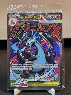 Pokemon Mega Charizard X ex 023 + Oricorio ex Phantasmal Flames UPC Promo Sealed - Image 2