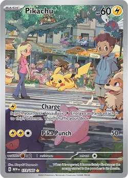 Pikachu 173/165 Sv: Scarlet & Violet 151 Holo for sale online - Image 3