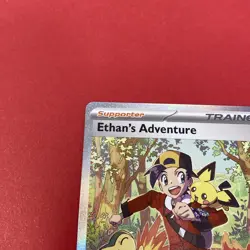Ethan's Adventure 236/182 Special Illustration Rare Pokemon Destined Rivals NM - Image 5