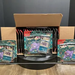 Pokemon Scarlet & Violet Paldean Fates Tech Sticker Collection Shiny Maschiff - Image 1