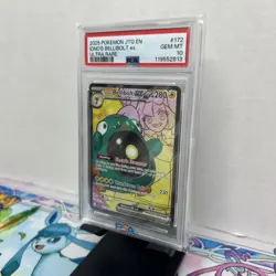 2025 POKEMON JTG EN-JOURNEY TOGETHER ULTRA RARE #172 IONO'S BELLIBOLT EX PSA 10 - Image 3