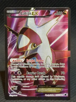 Pokemon TCG Latias EX 112/116 Plasma Freeze Full Art Holo - Image 1